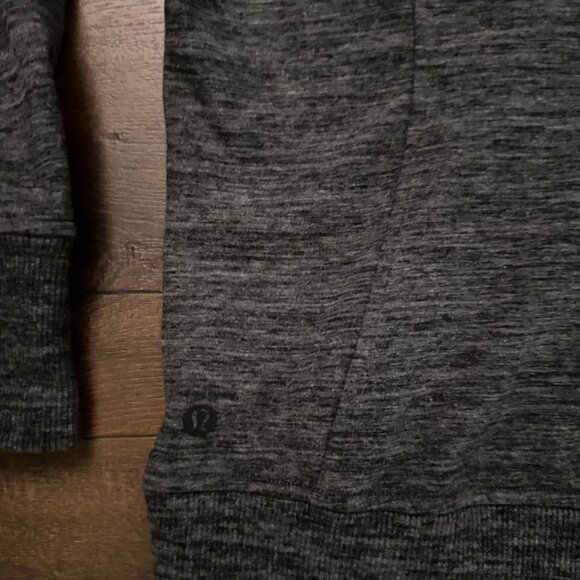 Lululemon Scuba Pullover Heathered Core Dark Grey - Picture 8 of 8